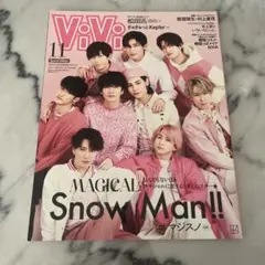 講談社 ViVi (ヴィヴィ) 2022年11月号 特別版 Snow Manのサムネイル