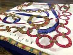 【美品】CELINE ハンカチ チェーン