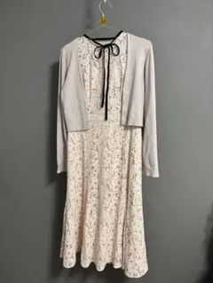 CELFORD ベビーピンクワンピース ボレロ付き
