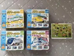 くもんの新幹線ジグソーパズル STEP2〜4 、動物パズル　5セットまとめ売り