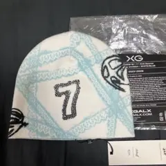 xg × yueqi qi ニットビーニー ニット帽