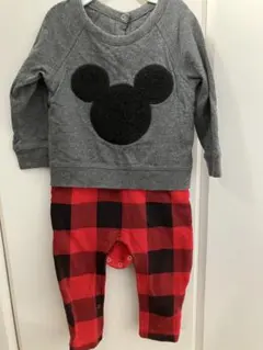 GAP ミッキーロンパース 12-18ヶ月