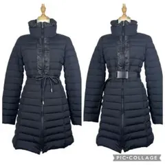 【良品】MARELLA★ダウンコート　黒　2WAY　マックスマーラ　サイズ42のサムネイル