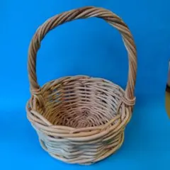 天然素材 編み込みバスケット 直径約34cm、20cm。2個セット - メルカリ