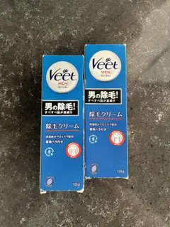 【未使用品】ヴィートメン 除毛クリーム 敏感肌用 105g 2つセットのサムネイル