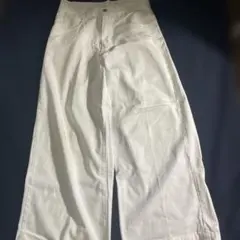 ワイドデニム ホワイト Junredのサムネイル