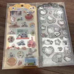 スンスン　キティ　エポキシシールステッカーセット
