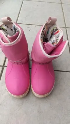 Crocs ピンク 子供用スノーブーツ