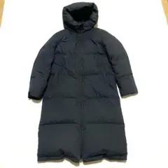 な*き様 美品！無印良品 MUJI 男女兼用 水を弾くロングダウンコート