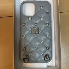 Darich キルティング iPhone12ケース チェーン付き