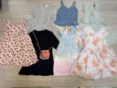 Mezzo Piano他まとめ売り　女の子120 ワンピース7着