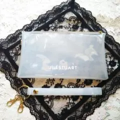 未使用 JILLSTUART ジルスチュアート クリアポーチ 透明 ゼクシィ付録のサムネイル