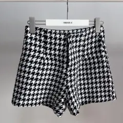 千鳥柄 短パン