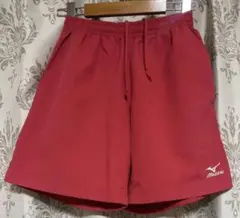【期間限定】レディース MIZUNO 赤 テニス スポーツ ハーフパンツ