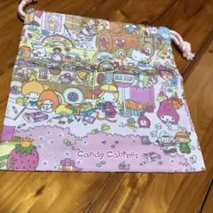 サンリオ　サンリオキャラクターハローキティ他巾着袋のサムネイル