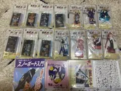 一番くじ　銀魂　アクリルスタンド、ラバースタンド、ステーショナリー　まとめ売り①
