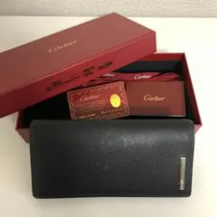 Cartier サントス ドゥ カルティエ 長財布 メンズ