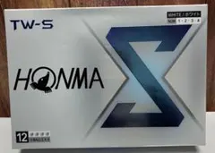 【新品】HONMA TW-S ゴルフボール 12個入り ホワイト