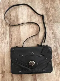 COACH ショルダーバッグ　黒