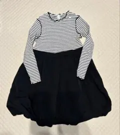 G1055 アプレレクール バルーンドッキングワンピース 130cm