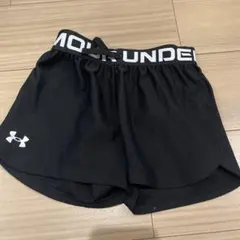 Under Armour ブラック ハーフパンツ　アンダーアーマー　130