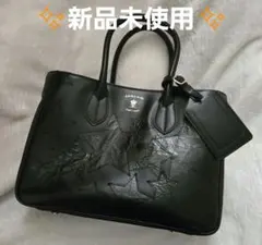 ✨新品未使用✨A.D.M.J　星柄トートバッグ　ブラック
