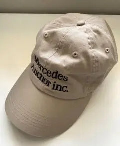 Mercedes Anchor inc. キャップ　ベージュ　アンカーインク