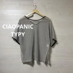 Ciaopanic typy★シアーレースボーダーリンガーTEE 2way
