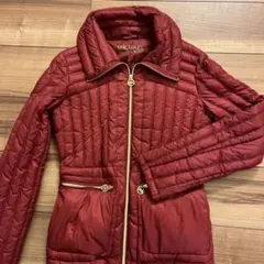 MICHAEL MICHAEL KORS バーガンディ ダウンジャケット XS