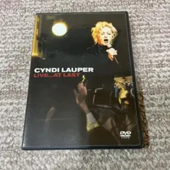 シンディローパーCyndi Lauper Live... At Last DVD
