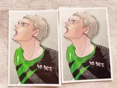 ハイキュー　青根高伸　思い出スナップフォトカード　フォトカ