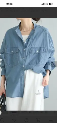 1LDK MY__ EASY CARE REGULAR COLLAR SHIRT - メルカリ