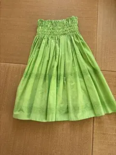 緑色 フラダンス パウスカート