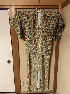 着物アンティークレトロ アンサンブル着物