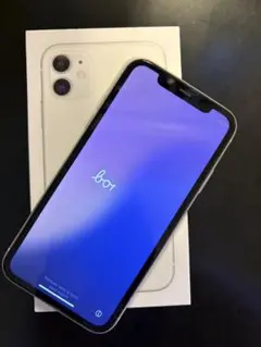 iPhone11 128G ホワイト 箱付き