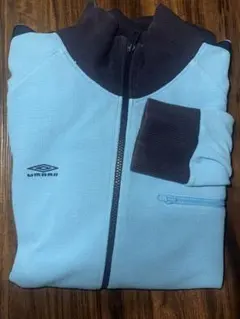 美品 Umbro ライトブルー ジャージ ヴィンテージ トラックジャケット