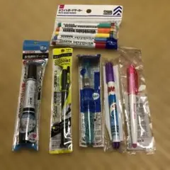 ホワイトボードマーカーセット 5本セット、マジック、マーカー。のサムネイル
