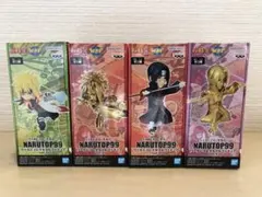 【新品未開封】ナルト NARUTOP99 ワーコレフィギュア 全4種