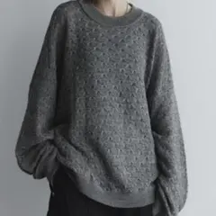 remer LIGHT DRY BUTTERFLY KNIT グレー Lsize
