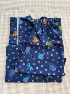 菜の花ちゃん様専用　新品　ミキハウス　ホットビスケッツ　甚平　110