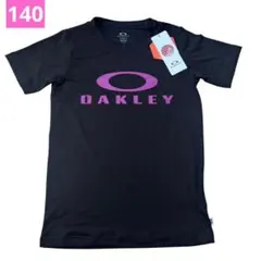 OAKLEY オークリー キッズ 半袖 Tシャツ 140㎝ 黒 紫のサムネイル