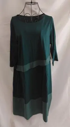 COSA-NOSTRA ワンピース　ロングワンピース　グリーン