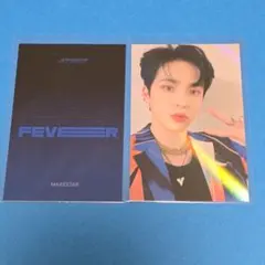 ATEEZ fever part.2 ユノ トレカ makestar 特典 ホロ
