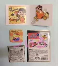 ポムポムプリン　ステッカー　サーティワン　缶バッジ