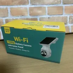 1080p Wi-Fi バッテリーカメラ ソーラー付 防犯カメラのサムネイル