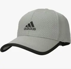 adidas メッシュキャップ グレー 吸汗速乾 UVカット
