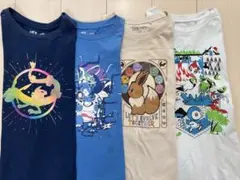 UNIQLO ポケモンUT 4枚セット　サイズ140/150