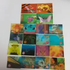 ポケットモンスター ホログラム 20種類 ホログラムミニシ―ル 3種類 セット