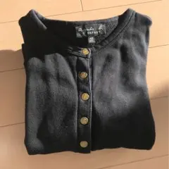 agnès b. ブラック カーディガン 10 ans