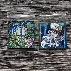 ジョジョの奇妙な冒険シールウエハース　04 エコーズSTR 空条承太郎 R